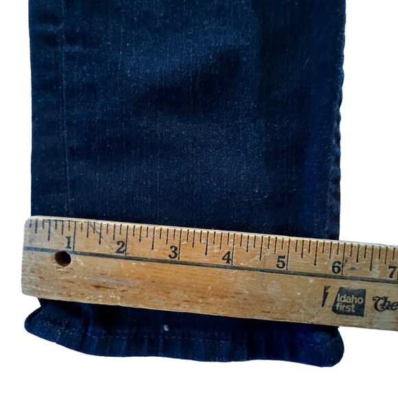 True Religion Rocco Relaxed Skinny Denim Jeans Dark Wash Sz 33 flap Pocket - Picture 9 of 14